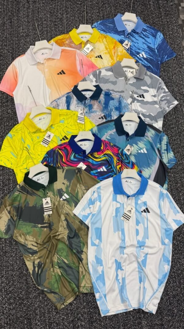 ADIDAS PREMEIUM KOREON DOUBLE SIDE PRINTED POLO