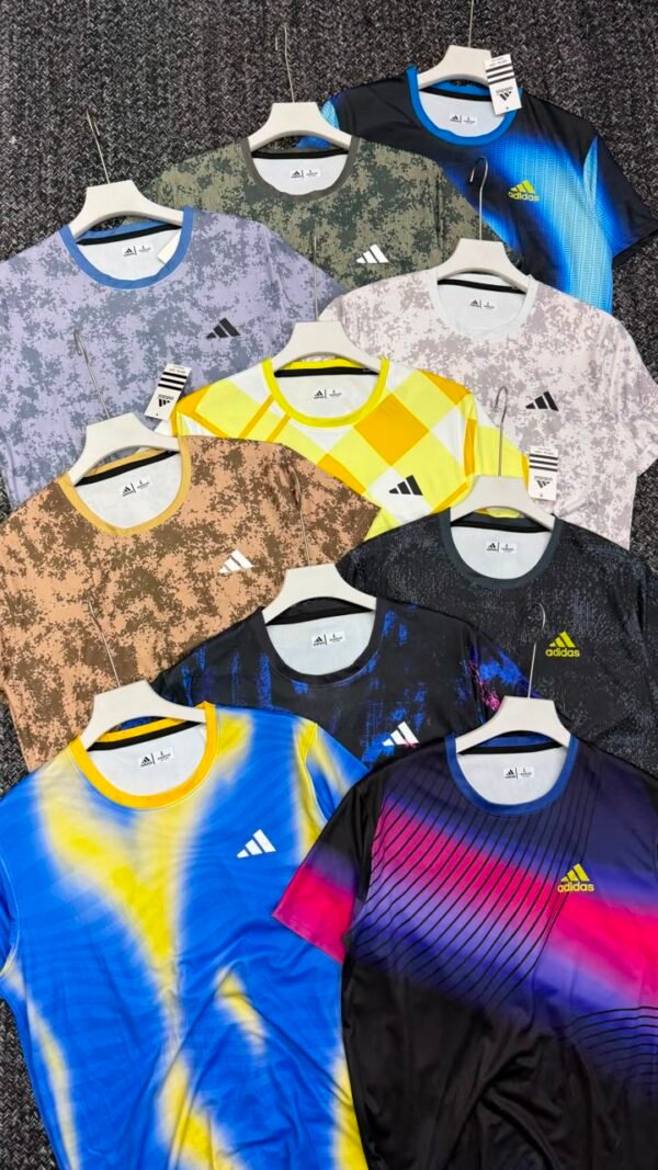 ADIDAS PREMEIUM KOREON DOUBLE SIDE PRINTED ROUND NECK