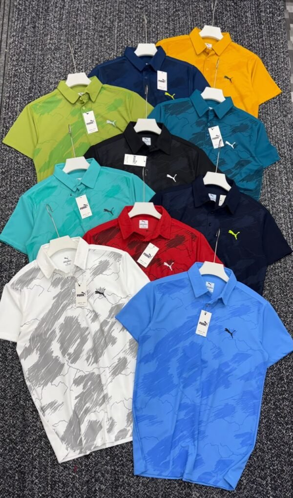 PUMA PREMEIUM MARS PIQUE PRINTED POLO