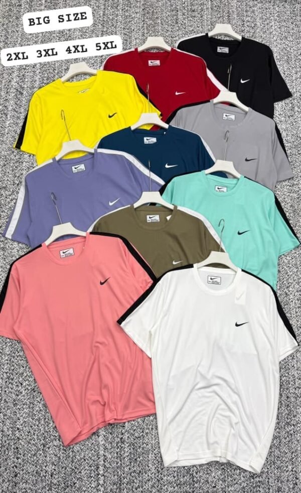 NIKE BIG SIZE ROUND NECK WITH LOGO