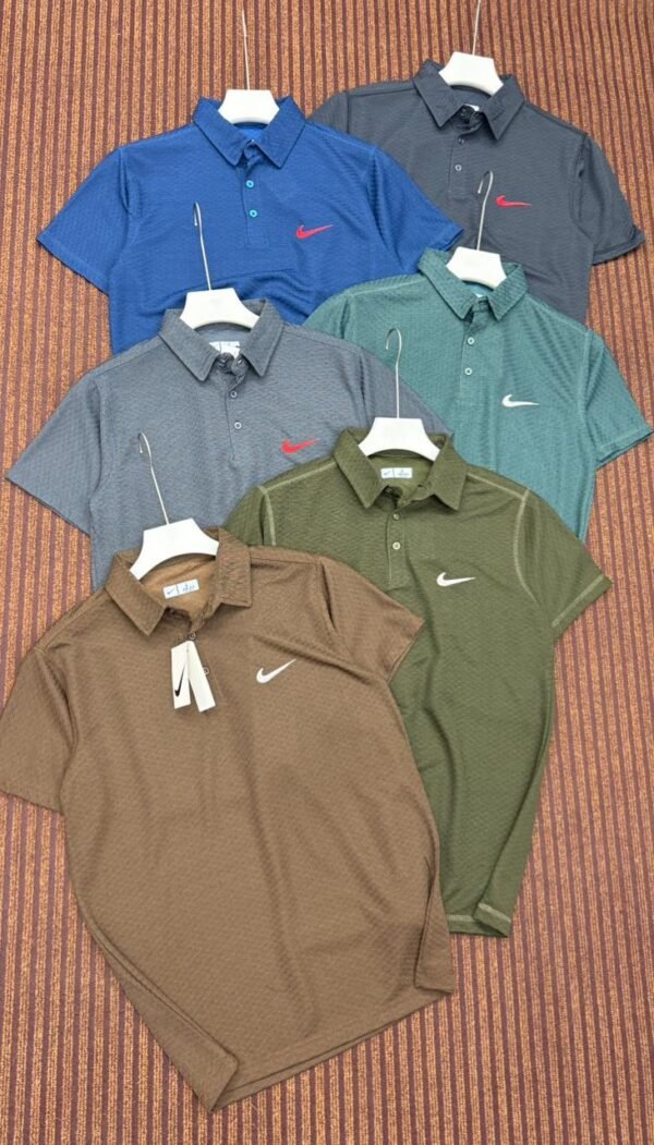 NIKE PREMEIUM IMPORTED JAQUARD POLO EMBROIDERY LOGO