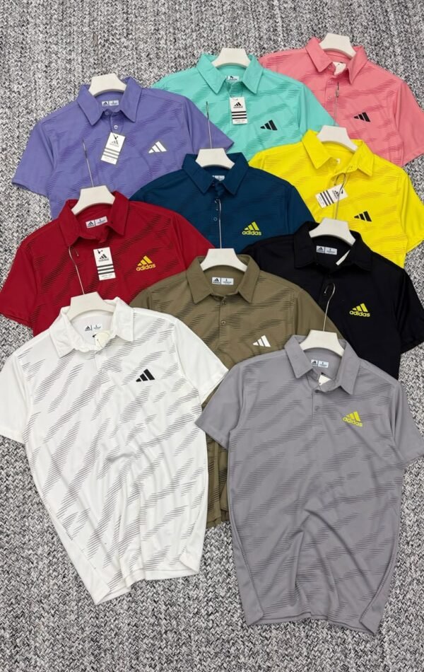 ADIDAS PREMEIUM KOREON LYCRA ULTRA SMOOTH ANS SOFT QUALITY FABRIC POLO