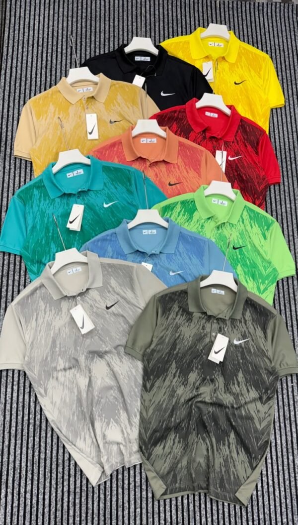 NIKE PREMEIUM MINI MARS PIQUE EMBROIDERY CUFF AND COLLAR POLO