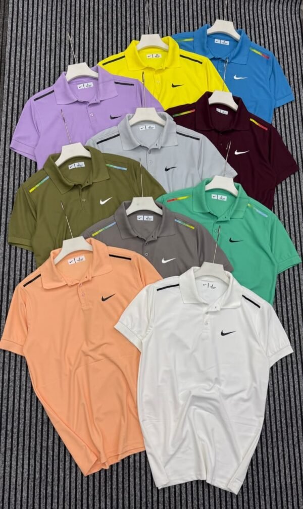 NIKE MARS PIQUE CUFF AND COLLAR POLO