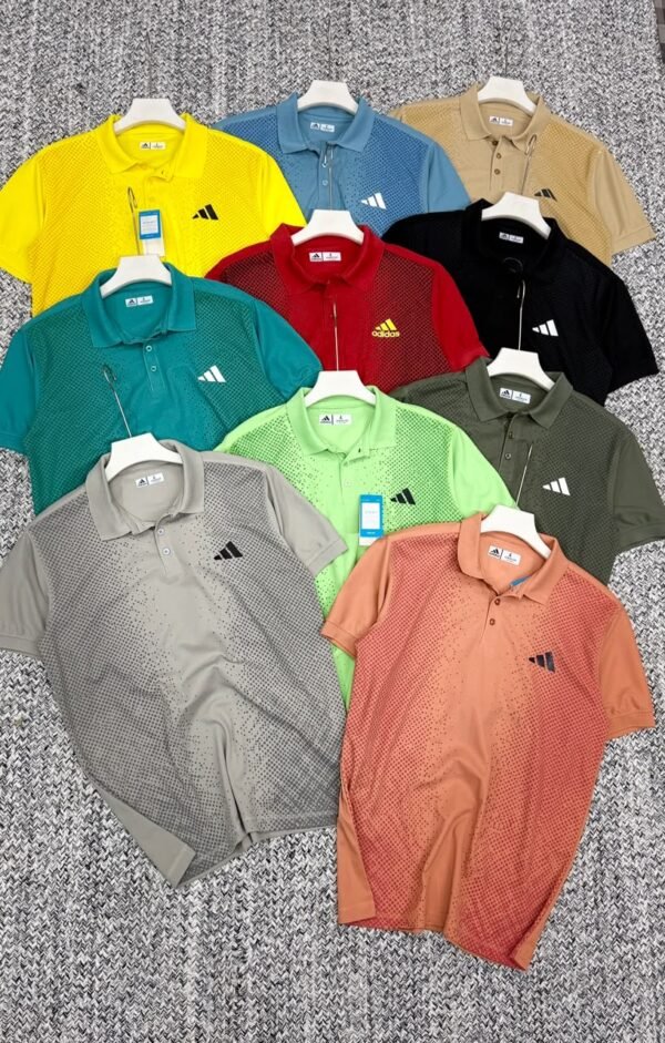 ADIDAS PREMEIUM MINI MARS PIQUE EMBROIDERY LOGO CUFF AND COLLAR POLO
