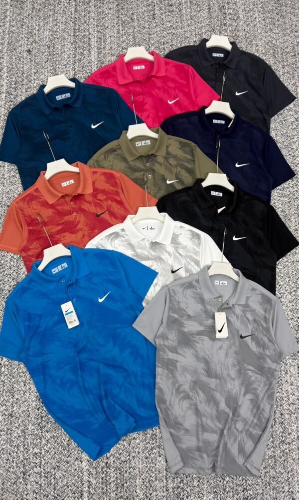 NIKE PREMEIUM MINI MARS PIQUE EMBROIDERY LOGO CUFF AND COLLAR POLO