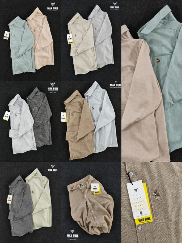 MAXBULL ULTRA QUALITY LUXURY FEEL QUALITY CHEQUE SHIRTS