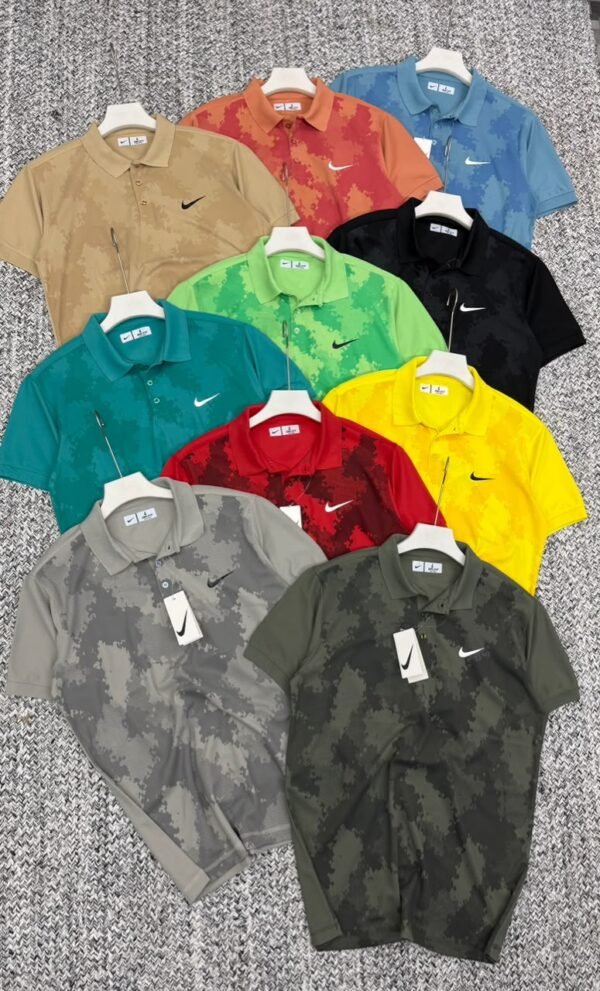 NIKE PREMEIUM MINI MARS PIQUE CUFF AND COLLAR EMBROIDERY LOGO