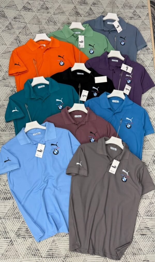 PUMA BMW MARS PIQUE POLO WITH 200GSM