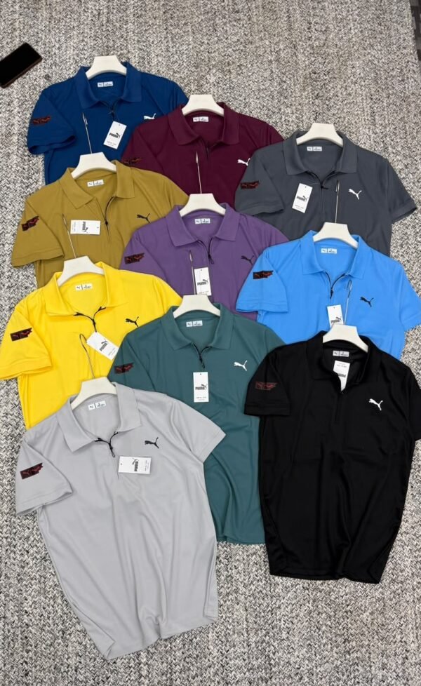 PUMA BATMAN ECONOMIC MARS PIQUE COLLAR TSHIRT