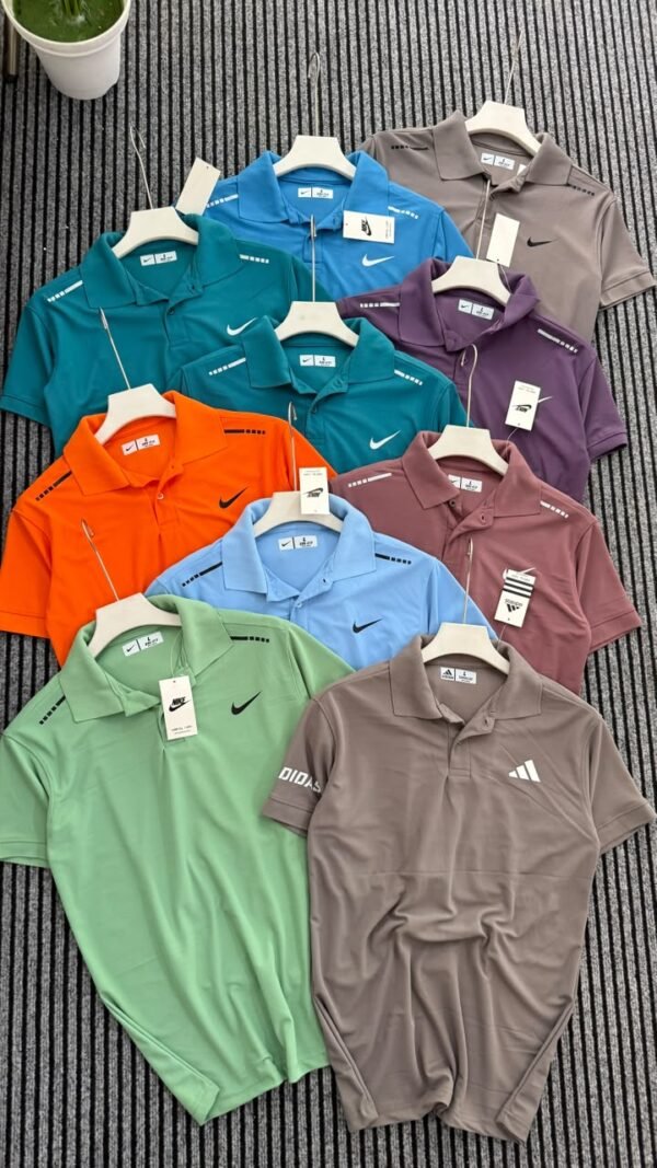 NIKE ECONOMIC MARS PIQUE COLLAR TSHIRT POLO
