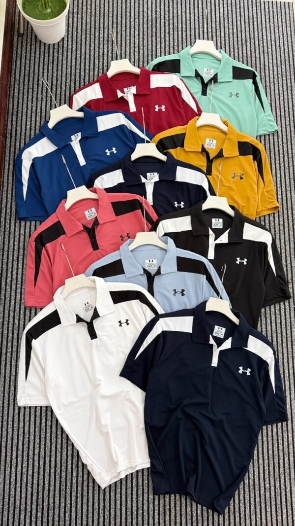 UNDER ARMOUR ECONOMIC MARS PIQUE COLLAR TSHIRT